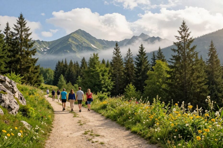 Białka Tatrzańska spacer