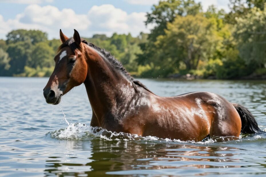 Czy konie potrafią pływać