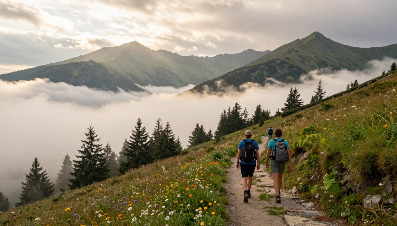 Spacer w chmurach Zakopane