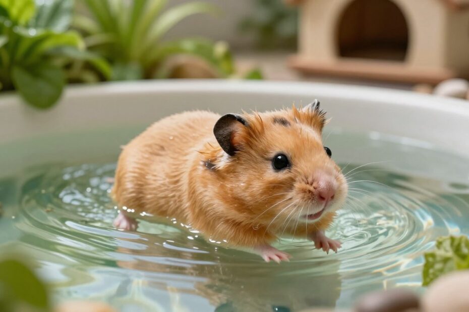 Czy chomiki umieją pływać