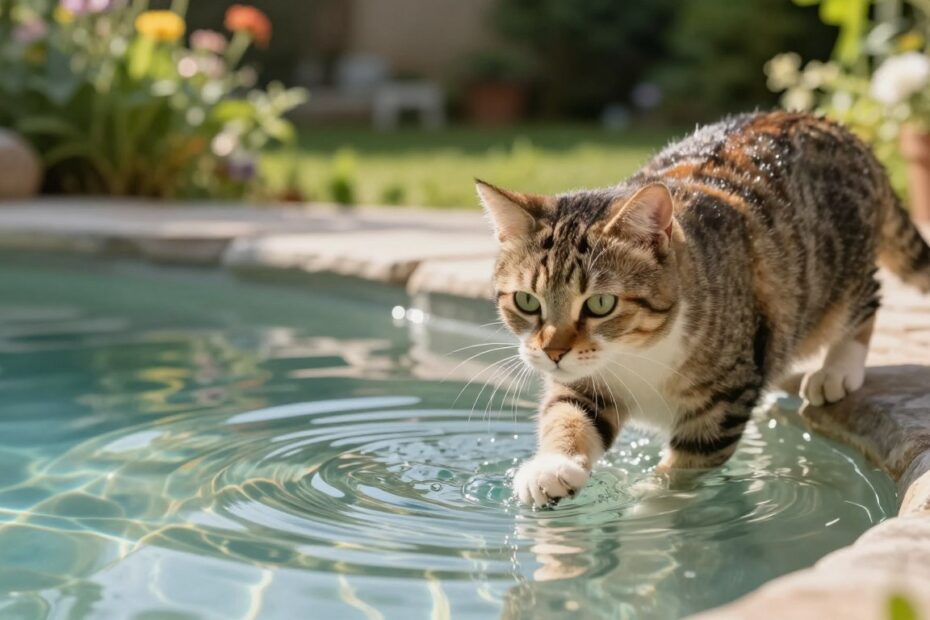 Czy koty umieją pływać