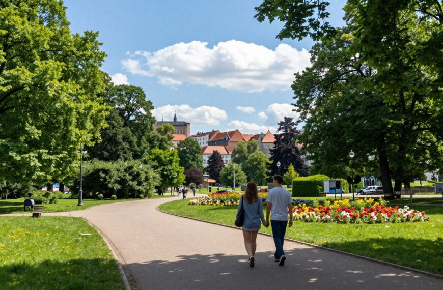 Gdzie na spacer w Szczecinie: wały, parki i trasy, które naprawdę relaksują