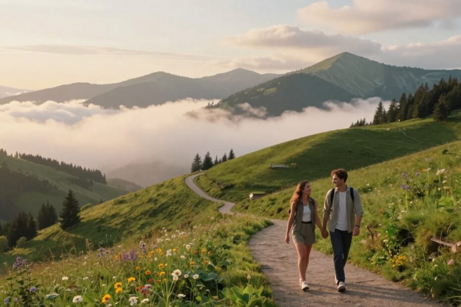 Kotlina Kłodzka spacer w chmurach