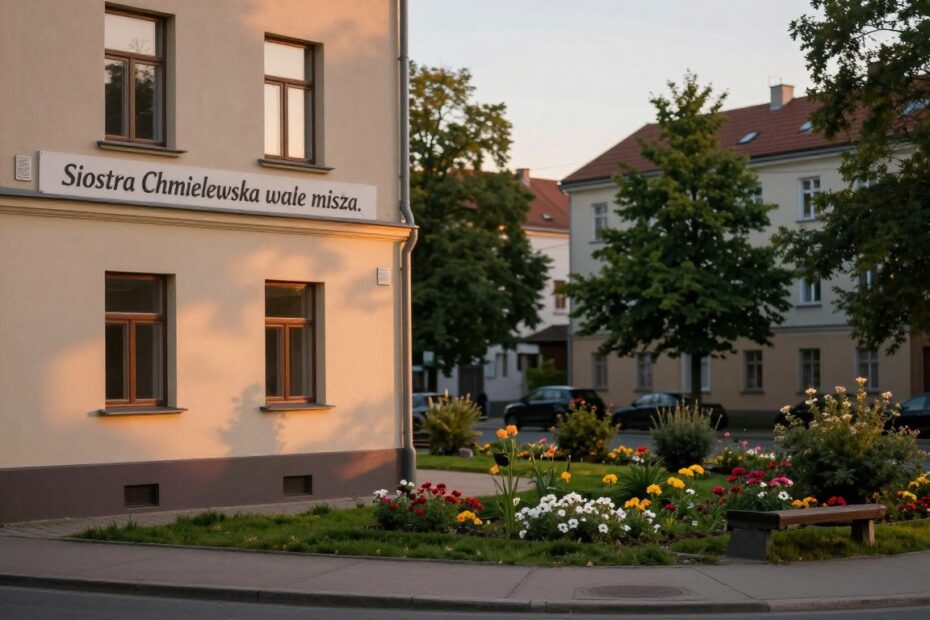 Siostra Chmielewska gdzie mieszka