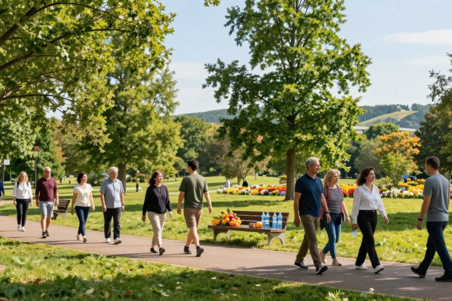 Spacer 5 km ile kalorii