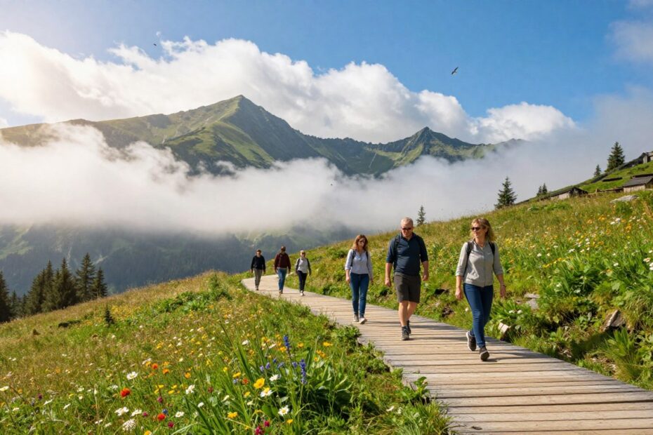 Spacer w chmurach Karpacz