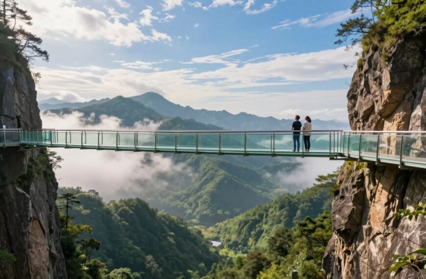 Spacer w chmurach w Polsce