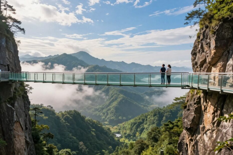 Spacer w chmurach w Polsce