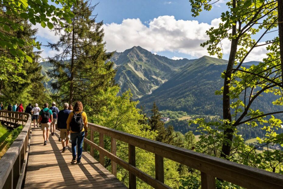 Spacer w koronach drzew Białka Tatrzańska
