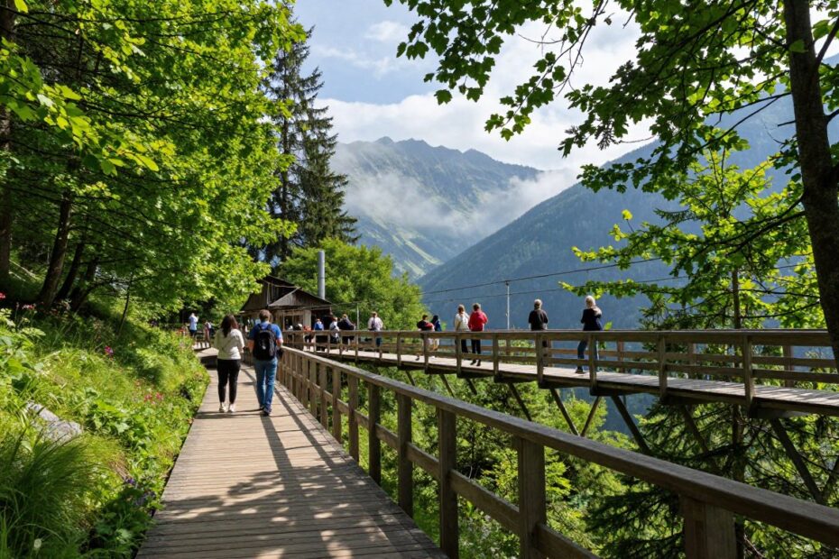 Spacer w koronach drzew Zakopane