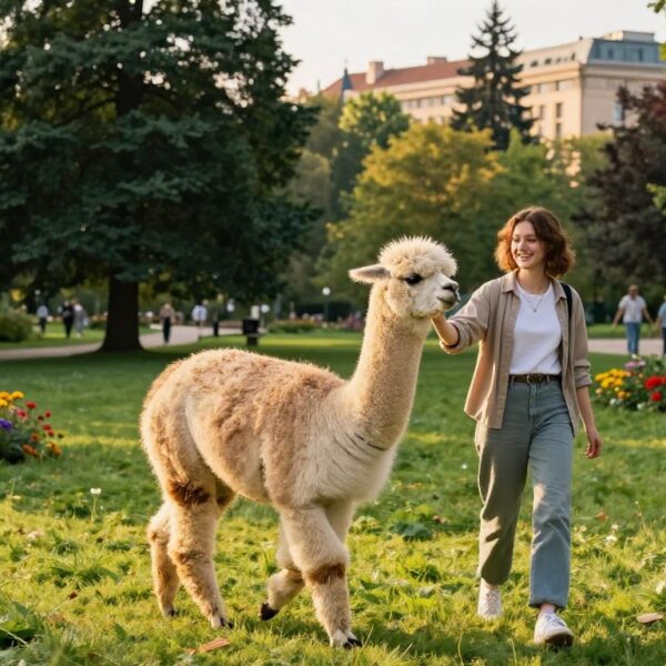 Spacer z alpakami Warszawa: gdzie się wybrać i jak wygląda taka atrakcja krok po kroku